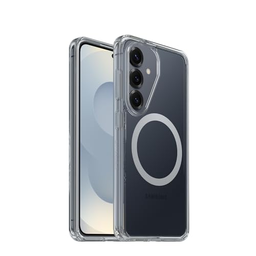 OtterBox Samsung Galaxy S26 Symmetry Series Case - Clear, Thin, Phone Case for Samsung Galaxy, Built-in Fast Charge Magnets & Rasied Edges - color: Clear, style: S26