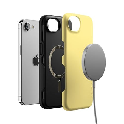 Casely iPhone 16e Case | Butter Me Up | Butter Yellow | Bold Protective Design | Compatible with MagSafe - color: Butter Me Up | Butter Yellow