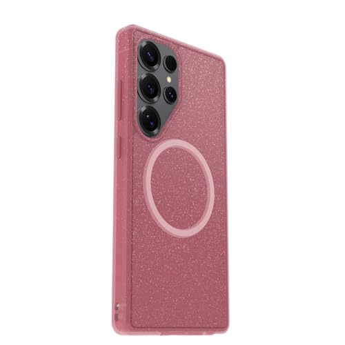 OtterBox Samsung Galaxy S25 Ultra Symmetry Series Clear Magnet Case - Foxberry Pink | Symmetry Series - color: Thimbleberry Pink, style: Samsung Galaxy S25 Ultra
