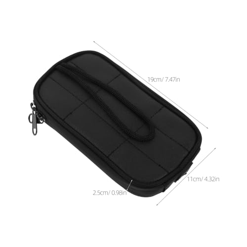 Motorcycle Tank Bag Magnetic Waterproof Phone Holder Touchscreen Gas Tank Storage Pouch for Motorcycles Scooters Electric Bikes Compact 7.48 X 4.33 X 0.98In