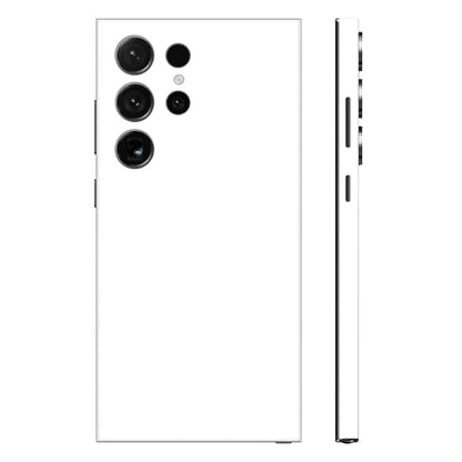 2 Pack Skin Wraps Compatible with Samsung Galaxy S24 Ultra (White) - color: White