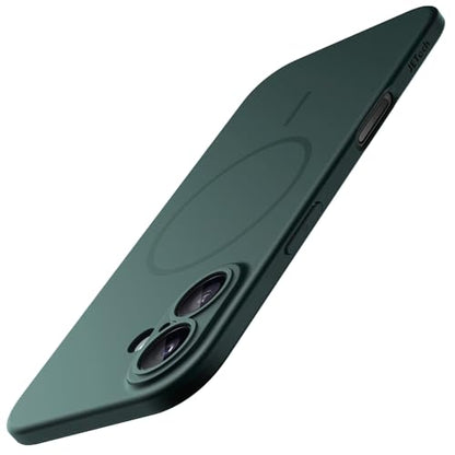 JETech Magnetic Slim Case for iPhone 17, Midnight Green - color: Midnight Green, size: iPhone 17