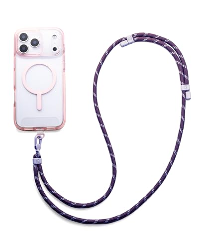 ZAGG Crossbody Lanyard for Phone Cases with Lanyard Attach Points - color: Plum Purple