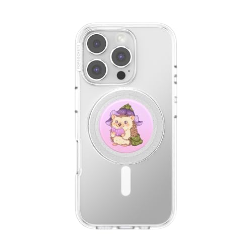 PopSockets Phone Grip for MagSafe, Magnetic Holder- Hedgie P. Bloom - color: Hedgie P. Bloom, style: MagSafe
