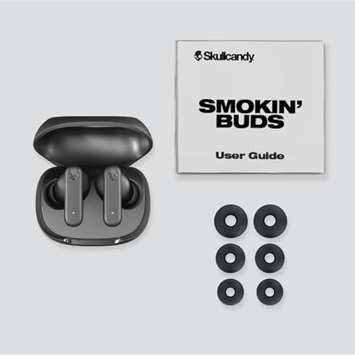 Skullcandy Smokin’ Buds Wireless Noise Isolating Earbuds - Flame - color: Flame