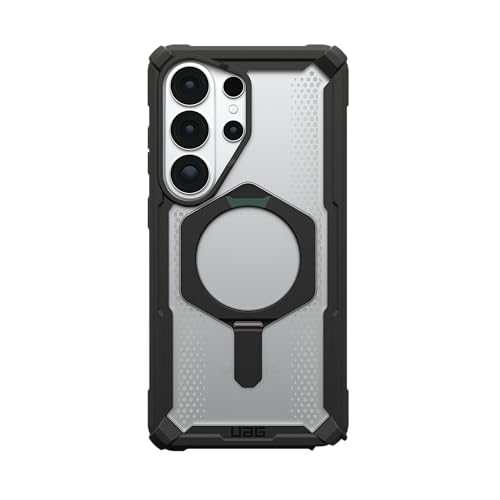 URBAN ARMOR GEAR UAG for Samsung Galaxy S26 Ultra Case 6.9" with Kickstand Plasma XTE - Magnetic Charging Compatible Transparent Rugged Military Drop Tested Protective Cover, Black/Clear - color: Plasma XTE - Black/Clear