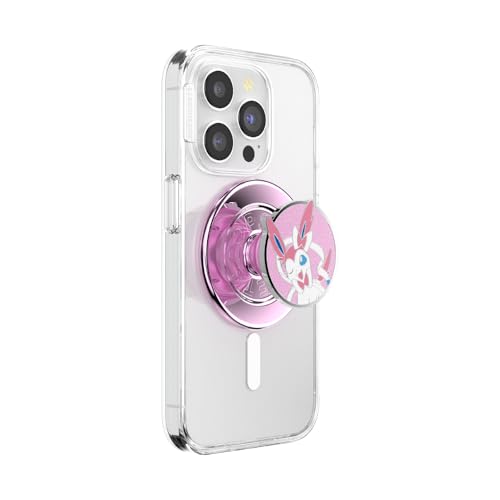 PopSockets Phone Grip for MagSafe, Magnetic Holder- Sylveon Wink - color: Sylveon Wink, style: MagSafe