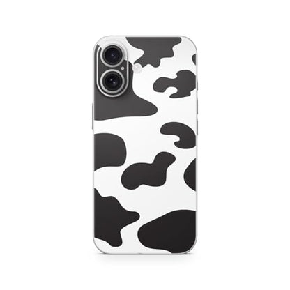 Phone Skin Compatible with Apple iPhone 17 - Cow Print - Premium 3M Vinyl Protective Wrap Decal Cover - Easy to Apply | Crafted in The USA by MightySkins - color: Cow Print, size: iPhone 17 (Back Wrap), style: Matte Finish