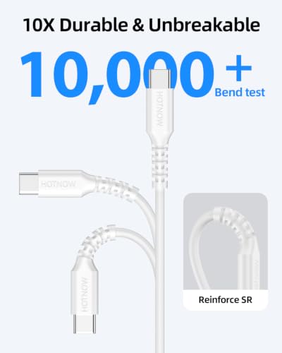 Short USB C Cable 1ft / 12 inch 5Pack, USB to USB C Cable Fast Charging - color: White, size: 1FT