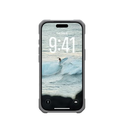 URBAN ARMOR GEAR UAG Designed for iPhone 17 Pro Case Pathfinder Clear - Compatible with MagSafe Luminous Glow in The Dark Military Grade Protective Cover, Active Neon - color: Pathfinder Clear - Active Neon