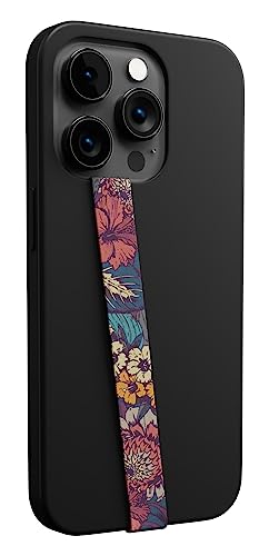 Phone Loops: Non-Elastic Phone Grip, Phone Strap, Phone Holder for Hand - Small, Light and Discreet Phone Loop Cell Phone Holder for Hand - Phone Finger Holder - color: Fabric: Carpet