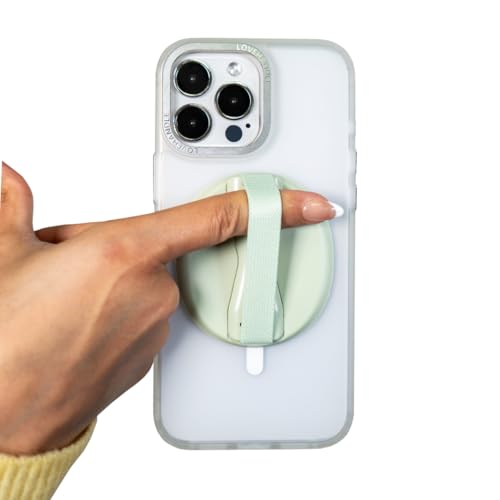 LOVEHANDLE Original for MagSafe Phone Grip - Sage - color: Sage