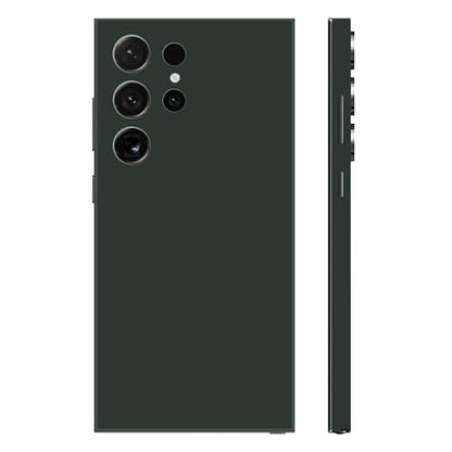 2 Pack Skin Wraps Compatible with Samsung Galaxy S24 Ultra (Dark Green) - color: Dark Green