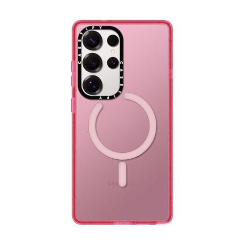 CASETiFY for Galaxy S25 Ultra Case - Impact Magnetic | Wireless charging and MagSafe compatible | 8.2 ft. 4X Military Grade Drop Protection | Primrose Pink - color: Primrose Pink, size: Galaxy S25 Ultra (6.9")