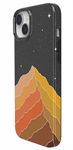 Casely iPhone 14 Plus Case | Night Skies | Mountain Starlight | Compatible with MagSafe | Classic Ultra Slim Design - color: Night Skies | Mountain Starlight