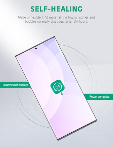 apiker 4 Pack Screen Protector Compatible with Samsung Galaxy Note 10 Plus