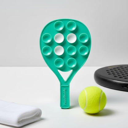 Silicone Suction Phone Mount - Padel Glass Recording, Mint Green - color: Mint Green