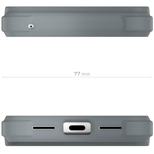 Ghostek Covert Pixel 8 Case Clear - Hard Anti-Scratch Back, Silicone Bumper, Compatible with Wireless Charging, Shockproof Phone Cover (6.2 Inch, Gray) - color: Gray [Limited Edition], size: Pixel 8