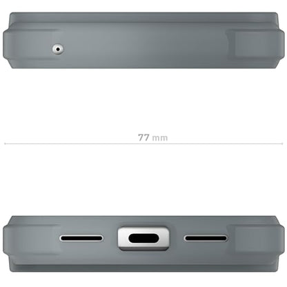 Ghostek Covert Pixel 8 Case Clear - Hard Anti-Scratch Back, Silicone Bumper, Compatible with Wireless Charging, Shockproof Phone Cover (6.2 Inch, Gray) - color: Gray [Limited Edition], size: Pixel 8