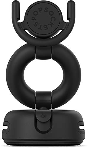 Popsockets Popmount: Car Dash And Windshield Mount – Black