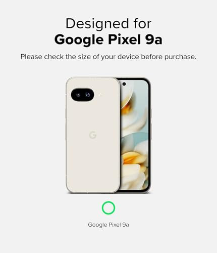 Ringke Onyx Designed for Google Pixel 9a Case [Compatible with MagSafe and Pixelsnap] Oil & Dirt Resistant Enhanced Grip Non-Slip Texture Lightweight Cover - Magnetic Black - color: Magnetic Black, size: Pixel 9a