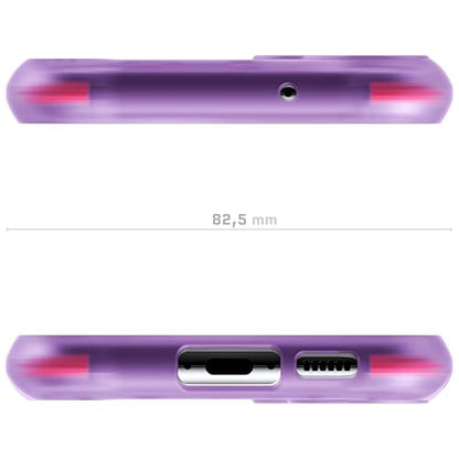 Ghostek Covert Clear Samsung Galaxy S23 Plus Phone Case with Military Grade Shockproof Protection, Non-Slip Grip, Protective Silicone Cover Designed for 2023 Galaxy S23+ (6.6") (Purple) - color: Purple [Limited], size: Galaxy S23 Plus