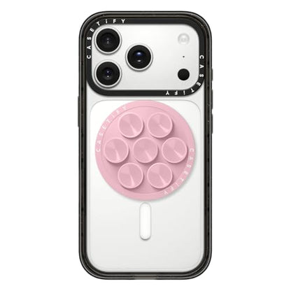 CASETiFY Snappy Snap & Stick Grip Stand Magsafe Compatible - Pink