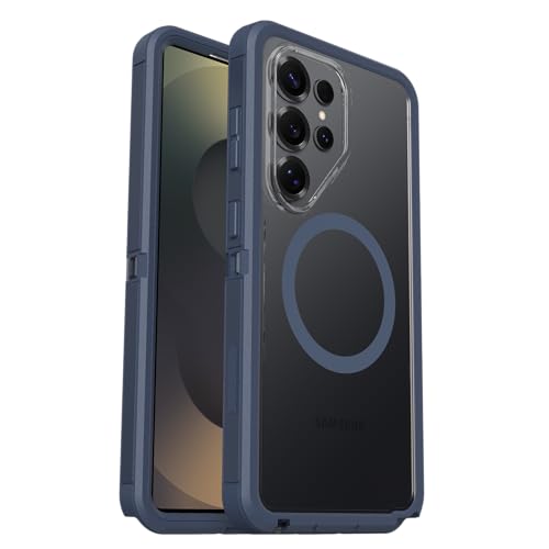 OtterBox Samsung Galaxy S26 Ultra Defender Series Pro XT Case - Baby Blue Clear, Tough, Rugged & Durable Samsung Galaxy Phone Case with Magnets - color: Baby Blue Clear, style: S26 Ultra