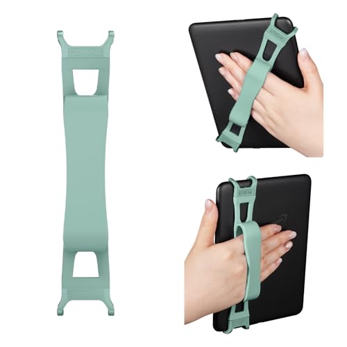 CoBak Secure Hand Strap for Ebook Reader, Lightweight, Elastic, Green - color: Green