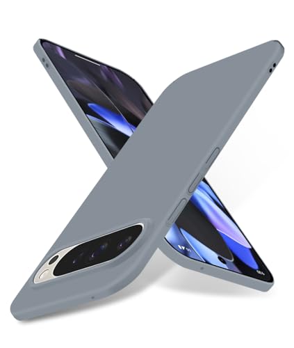 Super Thin Case for Google Pixel 9 / Google Pixel 9 Pro, Ultra Slim Skin-Friendly Anti-Scratch Hard Cover [Smooth Matte Finish] Sleek Minimalist Phone Case 6.3inch 2024, Gray - color: Gray, size: for Pixel 9/Pixel 9 Pro(6.3")