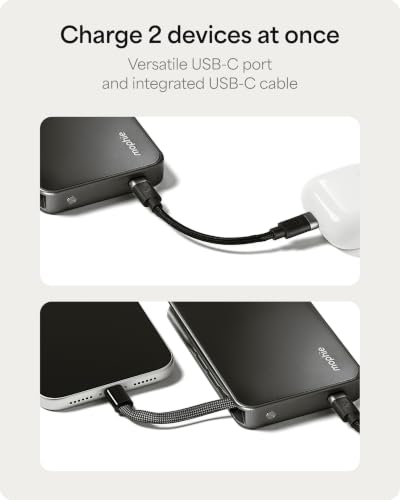 mophie Powerstation Plus mini 5K Portable Charger, Signature Series - size: 5,000mAh