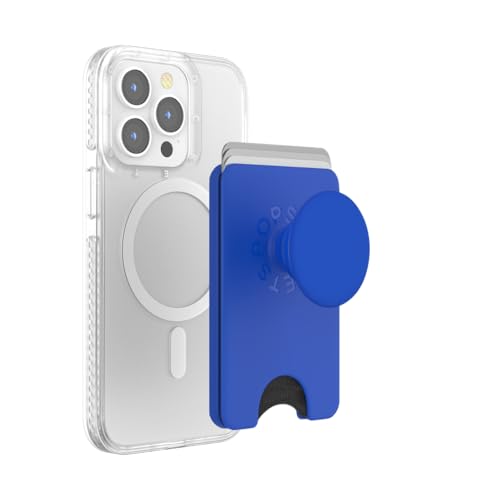 PopSockets Phone Wallet for MagSafe with Grip- Cobalt - color: Cobalt, style: MagSafe