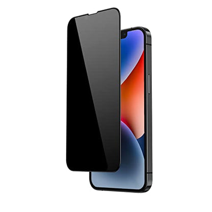FLOLAB NanoArmour for iPhone 14 Plus / 13 Pro Max Privacy Screen Protector, Military-Grade Tempered Glass that Protects your Privacy - Durable, Smooth, Easy to Install, Anti Dust