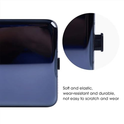 200PCS Type C Anti Dust Plugs USB C Dust Cover Silicone Type C Charging Port Plug Anti Dust Cover Compatible with Type-C Interface, Such as Smartphones Tablets, Mobile Power Supplies