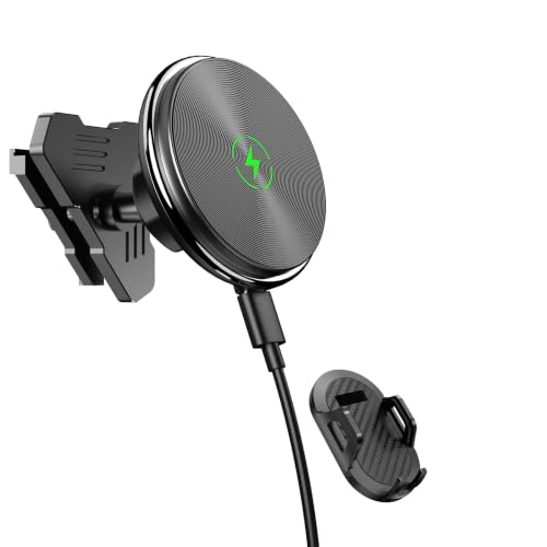 Surfcabin Wireless Charger Magnetic Car Vent Phone Mount for 2021-2026 F150 - size: Fits F150 2021-2026 with Charging-Magnetic