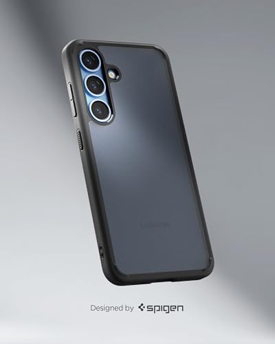 Spigen for Galaxy S25 Case, Ultra Hybrid [No Magnet Ring] [Anti-Yellowing] - Frost Black - color: Frost Black, size: Galaxy S25