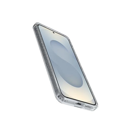 OtterBox Samsung Galaxy S26 Symmetry Series Case - Stardust 4.0, Clear, Thin, Glitter Samsung Phone Case, Built-in Fast Charge Magnets & Raised Edges - color: Stardust Clear/Glitter, style: S26