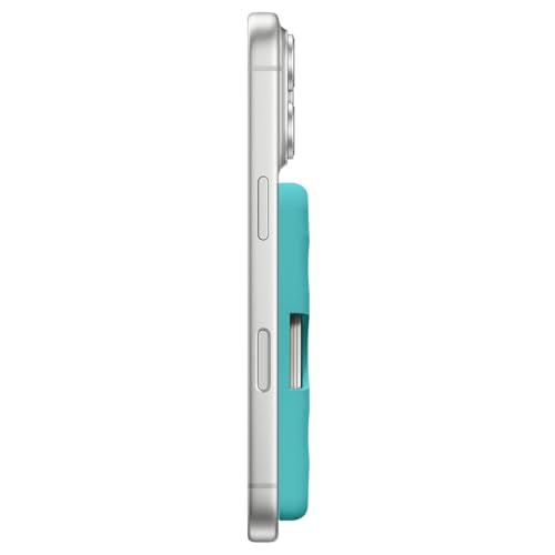 CASETiFY Snappy Ripple Wallet [Campatible with Magsafe] - Mint Blue - color: Mint Blue