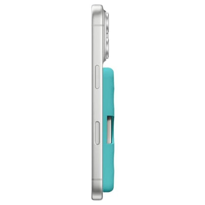 CASETiFY Snappy Ripple Wallet [Campatible with Magsafe] - Mint Blue - color: Mint Blue