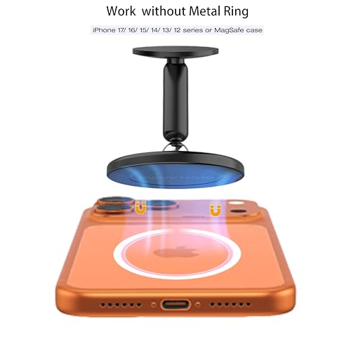 for MagSafe Car Mount Phone Holder, Strong Magnetic Phone Holder for Car, Dashboard Air Vent Phone Mount for Car, Soporte de Telefono para Carro for iPhone 16 15 14 13 12 Pro Max Plus