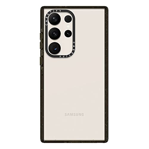 CASETiFY for Galaxy S23 Ultra Case - Impact Clear Black | 8.2 ft. Drop Protection | Black - color: Clear Black, size: Galaxy S23 Ultra (6.8")
