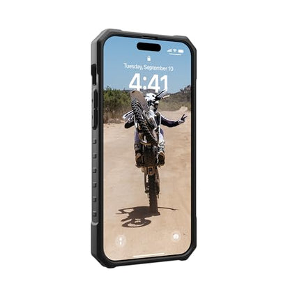 URBAN ARMOR GEAR UAG [Updated Ver] Compatible with iPhone 15 Pro Max Case 6.7" Pathfinder Olive Drab Built-in Magnet Compatible with MagSafe Charging Rugged Military Grade Dropproof Protective Cover - color: Olive Drab