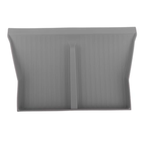 Center Console Wireless Charging Mat, Anti Slip Silicone Phone Charging Pad, Easy to Clean Car Interior Accessory, Grey (Grey W240004613) - color: Grey W240004613