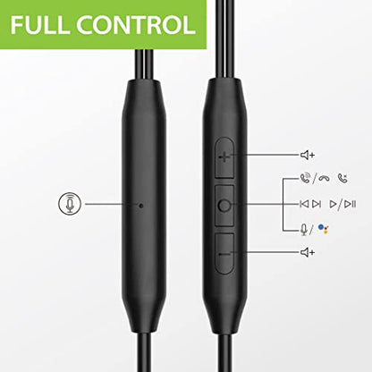 Avantree L171 - Lightning Wired Earbuds with Microphone & Volume Control - color: Black, size: Standard, style: Lightning (iPhone 5-14)