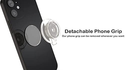 GRIPONG Smiley Face Phone Grip - Fun and Expandable Accessory for Enhanced Smartphone Stability - Smiley Design, Strong Adhesion, Versatile Use (Mint Smile) - color: Mint Smile