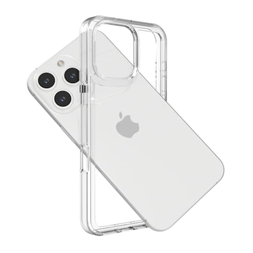 for iPhone 16 Pro Max Clear Bumper Frame No-Back Case, Slim Fit Ultra-Light Anti-Yellowing Transparent Protection Heat Dissipation Bezel Phone Cover Case 6.9" 2024 - color: Clear, size: iPhone 16 Pro Max