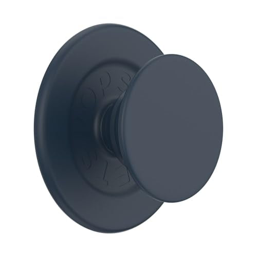 PopSockets Phone Grip for MagSafe, Magnetic Holder- Soft Touch Navy - color: Soft Touch Navy, style: MagSafe