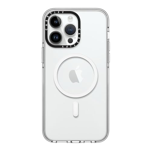 CASETiFY for iPhone 14 Pro Max Case - Impact Clear Compatible with MagSafe | Not Yellowing | 6.6 ft. 3X Military Grade Drop Protection | Clear - color: Clear, size: Iphone 14 Pro Max (6.7")