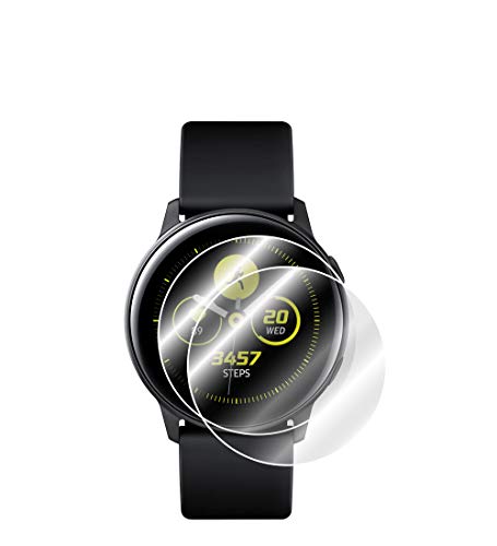 IPG for Samsung Galaxy Watch Active 40mm Screen Protector (2 Units) Invisible Ultra HD Clear Film Anti Scratch Skin Guard - Smooth/Self-Healing/Bubble -Free