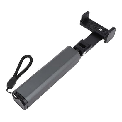 Yunseity Phone Holder, Foldable 360° Adjustable Clamp Clip Mount Cell Phone Stand for Desk Pole Table, Pipe, Pen, Treadmill, Pole Mounted Desk Stand for Table Bedside (Dark Gray) - color: Dark Gray
